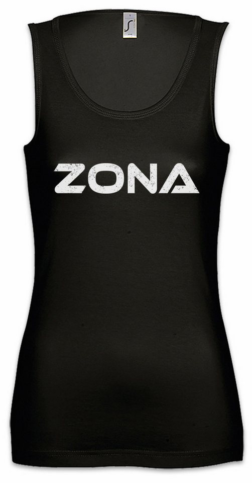 Urban Backwoods Tanktop Zona I Ärmelloses Damen T-Shirt TV Logo Z Zombie Sign Nation Logo Lt. Roberta Warren Simon von Urban Backwoods