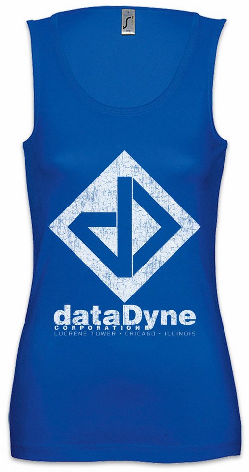 Urban Backwoods Tanktop dataDyne Ärmelloses Damen T-Shirt Perfect Corporation Logo Symbol Sign Games Dark Gaming Bar von Urban Backwoods
