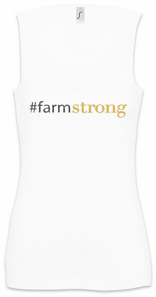Urban Backwoods Tanktop #farmstrong Ärmelloses Damen T-Shirt Modern Sitcom Family Philip „Phil“ Dunphy Farm Strong von Urban Backwoods
