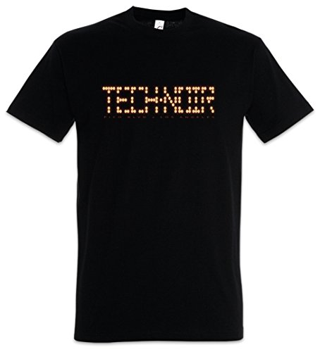 Urban Backwoods Tech Noir Los Angeles Club Herren T-Shirt Schwarz Größe M von Urban Backwoods