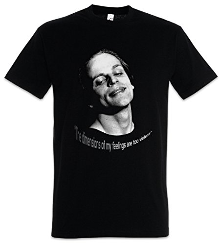 Urban Backwoods The Dimensions of My Feelings Are Too Violent Herren T-Shirt Schwarz Größe M von Urban Backwoods