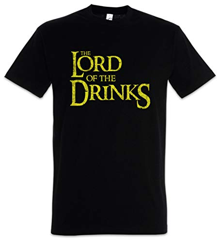 Urban Backwoods The Lord of The Drinks Herren T-Shirt Schwarz Größe XL von Urban Backwoods