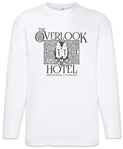 Urban Backwoods The Overlook Hotel II Herren Langarm T-Shirt Weiß Größe 5XL von Urban Backwoods