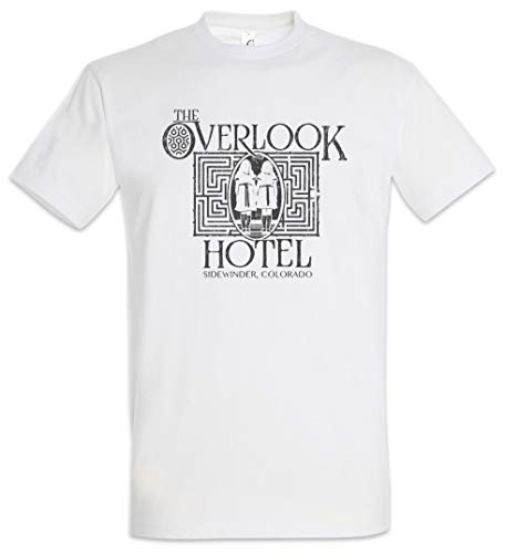 Urban Backwoods The Overlook Hotel II Herren T-Shirt Weiß Größe L von Urban Backwoods