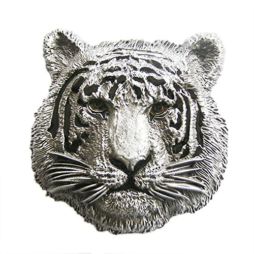 Urban Backwoods Tiger Head I Gürtelschnalle für Wechselgürtel Buckle von Urban Backwoods