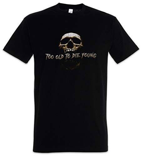 Urban Backwoods Too Old to Die Young Herren T-Shirt Schwarz Größe XL von Urban Backwoods