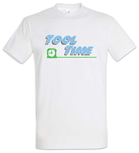 Urban Backwoods Tool Time Herren T-Shirt Weiß Größe M von Urban Backwoods