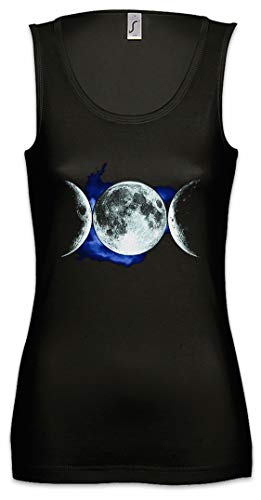 Urban Backwoods Triple Goddess Damen Frauen Tank Top Shirt Schwarz Größe XL von Urban Backwoods