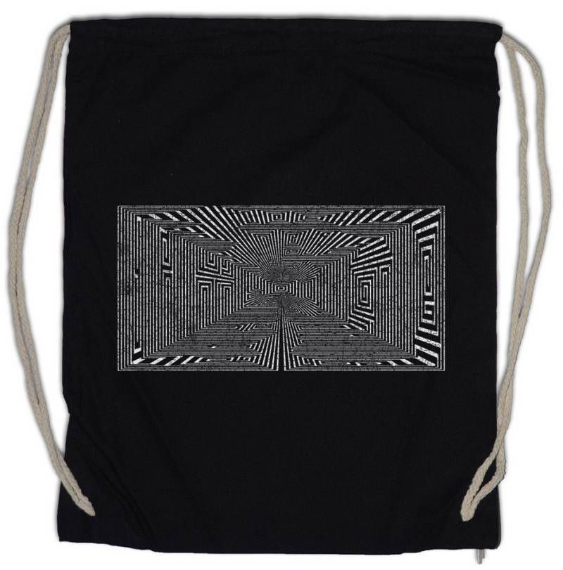 Urban Backwoods Turnbeutel 3D Maze Turnbeutel Labyrinth Esoterik Mystik Spirale Hypnose (1-tlg), Hypnotiseur Magie Magier Zauberer von Urban Backwoods