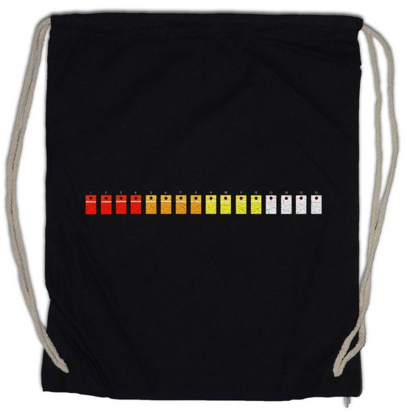 Urban Backwoods Turnbeutel 808 Keys Turnbeutel LFO Wave Waves Sound Music DJ MC Techno Audio (1-tlg), Amplitude Electro Elektro von Urban Backwoods