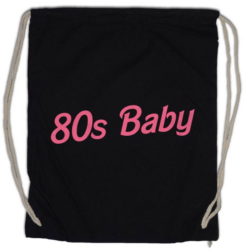 Urban Backwoods Turnbeutel 80s Baby Turnbeutel Eighties Retro Toy Logo Girl 80s 80er Achtziger (1-tlg), 80ies Vintage Pop Culture von Urban Backwoods