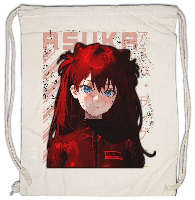 Urban Backwoods Turnbeutel A Anime Girl Turnbeutel Genesis Nerv Neon Gendo Evangelion Asuka (1-tlg), Shinji Ikari Logo Angels von Urban Backwoods