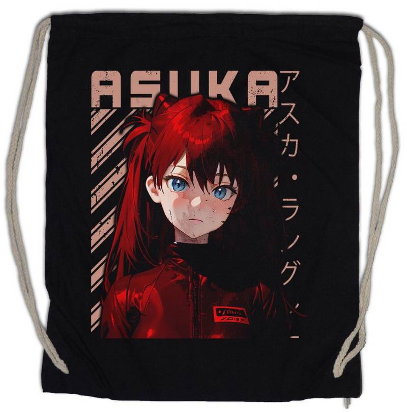 Urban Backwoods Turnbeutel A Anime Girl Turnbeutel Genesis Nerv Neon Gendo Evangelion Asuka (1-tlg), Shinji Ikari Logo Angels von Urban Backwoods