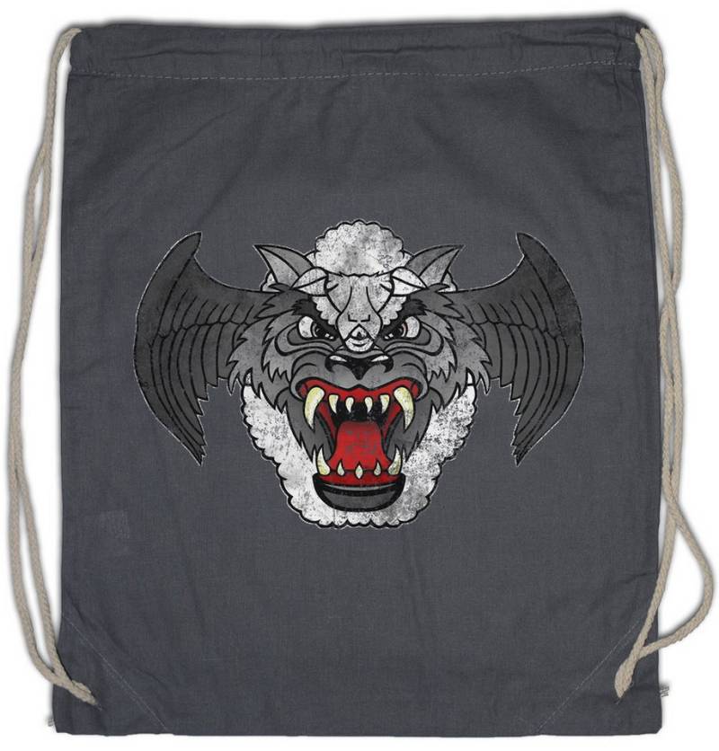 Urban Backwoods Turnbeutel Airwolf Patch Turnbeutel Zeichen Sign Logo Uniform Abzeichen Air Wolf (1-tlg), Bell-222 Helikopter Helicopter Huckleberry von Urban Backwoods