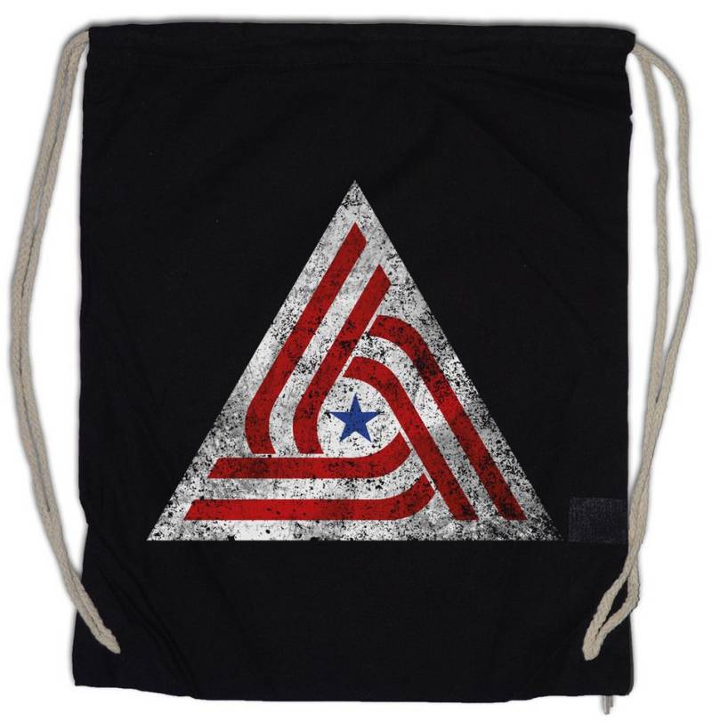 Urban Backwoods Turnbeutel Aliens Tri Centennial Flag Patch Turnbeutel Xenomorph Alien Corp (1-tlg), Ripley Prometheus Facehugger Nostromo von Urban Backwoods