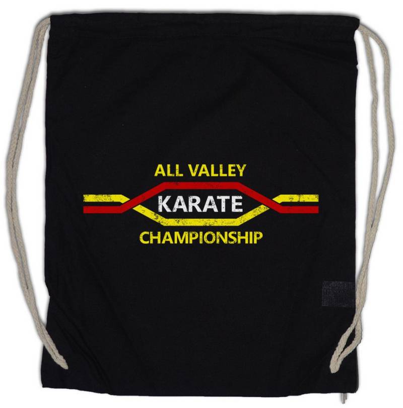 Urban Backwoods Turnbeutel All Valley Karate Championship Turnbeutel Kid Tournament Turnier Logo (1-tlg), Sign Martial Arts Kampfkunst von Urban Backwoods
