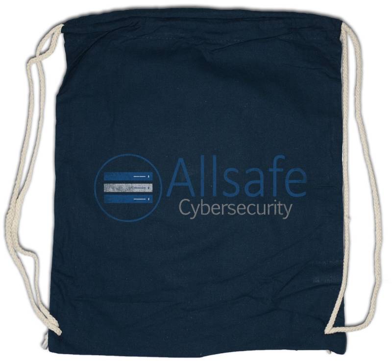 Urban Backwoods Turnbeutel Allsafe Cybersecurity Turnbeutel Fsociety Hacker Evil E Corp Mr. Robot (1-tlg), TV Kult Cyber Series von Urban Backwoods