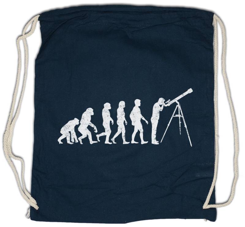 Urban Backwoods Turnbeutel Astronomy Evolution Turnbeutel Astronom Astronomie Astrophysik Physik (1-tlg), Weltraum Forscher Geek Nerd von Urban Backwoods
