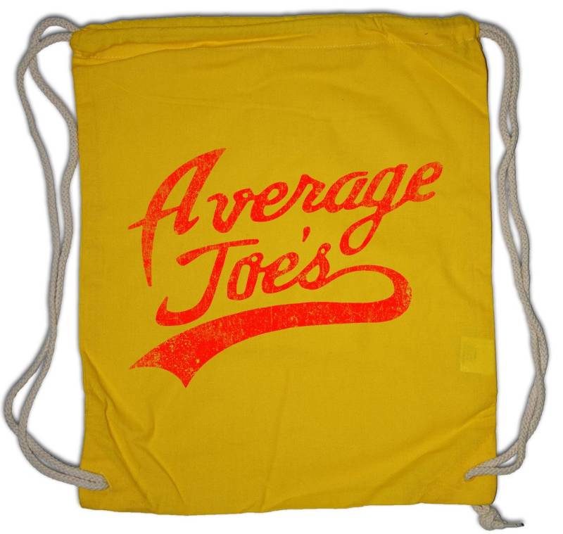 Urban Backwoods Turnbeutel Average Joe's Gymnasium II Turnbeutel Voll auf die Fitness Nüsse (1-tlg), Dodgeball Symbol Logo Club von Urban Backwoods