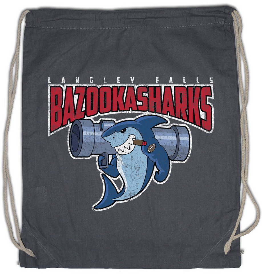 Urban Backwoods Turnbeutel B Sharks Turnbeutel Gamer Dark Games Gaming Video PC Admin Computer (1-tlg), Science Scientist RPG Roleplay von Urban Backwoods
