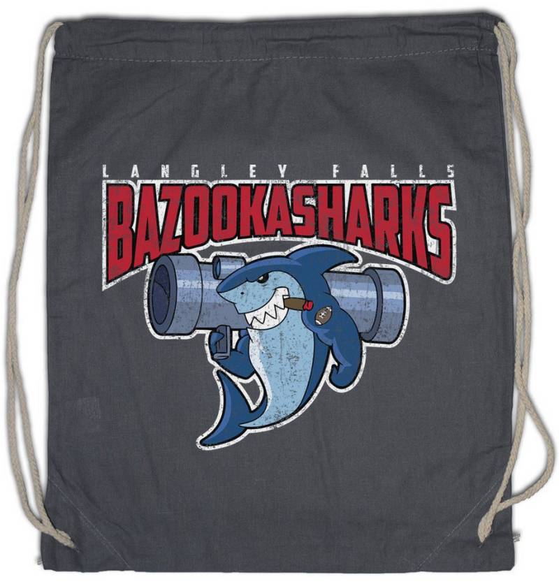 Urban Backwoods Turnbeutel B Sharks Turnbeutel Gamer Dark Games Gaming Video PC Admin Computer (1-tlg), Science Scientist RPG Roleplay von Urban Backwoods