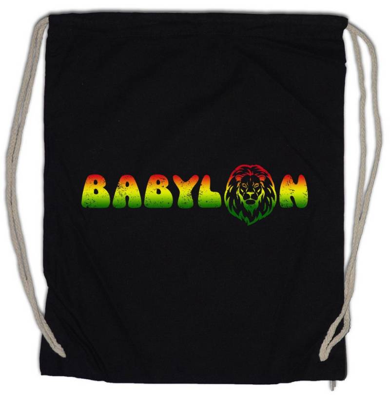 Urban Backwoods Turnbeutel Babylon I Turnbeutel Zion Music Jah Babylon Musik Babylon Irie Reggae (1-tlg), Marley Jah Jamaika von Urban Backwoods