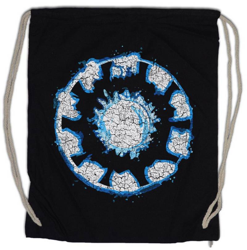 Urban Backwoods Turnbeutel Big Iron Arc Reactor Turnbeutel Tony Reaktor Man Sign Stark Symbol (1-tlg), Logo Industries Comic Mark von Urban Backwoods