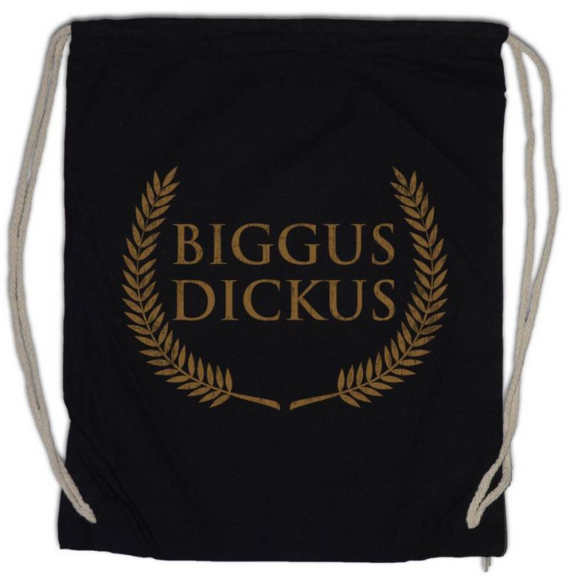 Urban Backwoods Turnbeutel Biggus Dickus Turnbeutel Monty Brian Fun Das Leben Python Life Of (1-tlg), Nazareth Schwanzus Longus Fun von Urban Backwoods