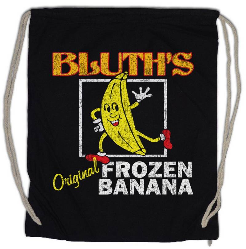 Urban Backwoods Turnbeutel Bluth's Original Frozen Banana II Turnbeutel Banane Banana Logo (1-tlg), Arrested Symbol Development Kult von Urban Backwoods