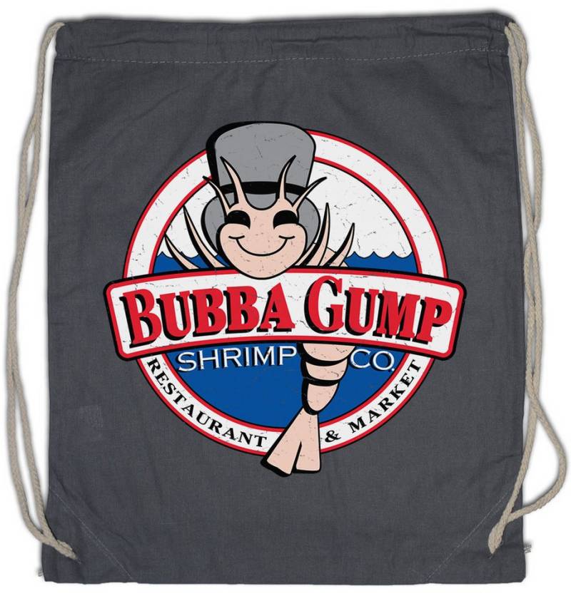 Urban Backwoods Turnbeutel Bubba Gump Logo Turnbeutel Forrest Garnelen Shrimping Co Retro Film (1-tlg), Shrimp Forrest Run Captain von Urban Backwoods