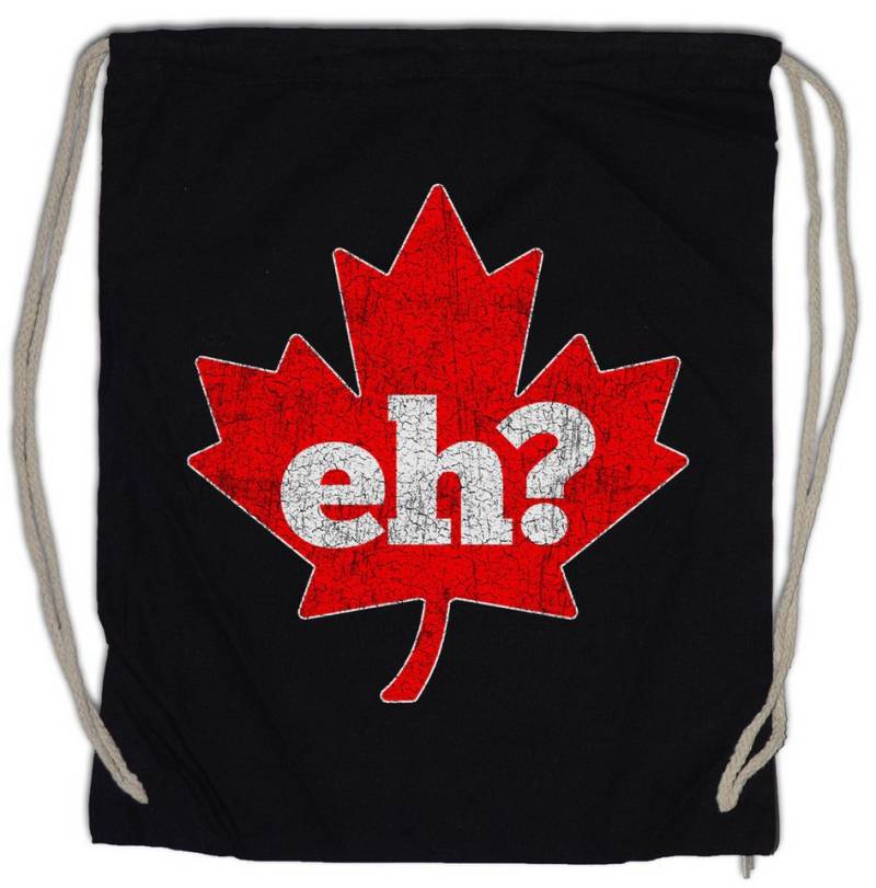 Urban Backwoods Turnbeutel Canada Eh Turnbeutel Fahne Flagge Banner Maple Leaf Ahornblatt Kanada (1-tlg), Frank Gallagher Shameless von Urban Backwoods