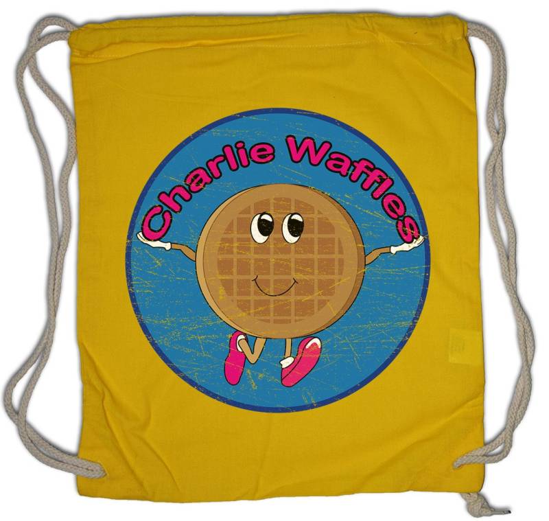 Urban Backwoods Turnbeutel Charlie Waffels Turnbeutel Two Sheen And Harper A Half TV Men (1-tlg), Kinderlieder Music Song Series von Urban Backwoods