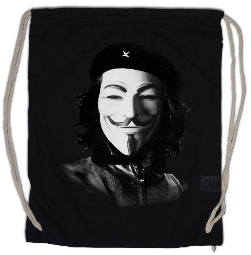 Urban Backwoods Turnbeutel Che Anonymous Guevara Turnbeutel Che Ernesto We Are Cuba Kuba Guerilla (1-tlg), Fidel Hacker Castro Demo von Urban Backwoods
