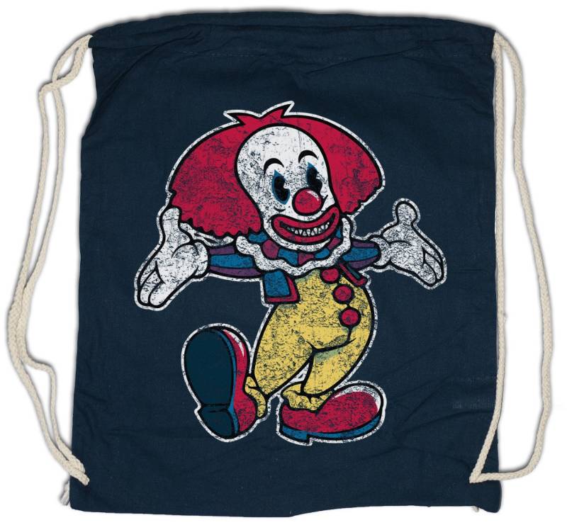 Urban Backwoods Turnbeutel Clown I Turnbeutel Clown Fun Circus Comedian Zirkus Komiker Stand Up (1-tlg), Harlequin Harlekin Alleinunterhalter Es von Urban Backwoods
