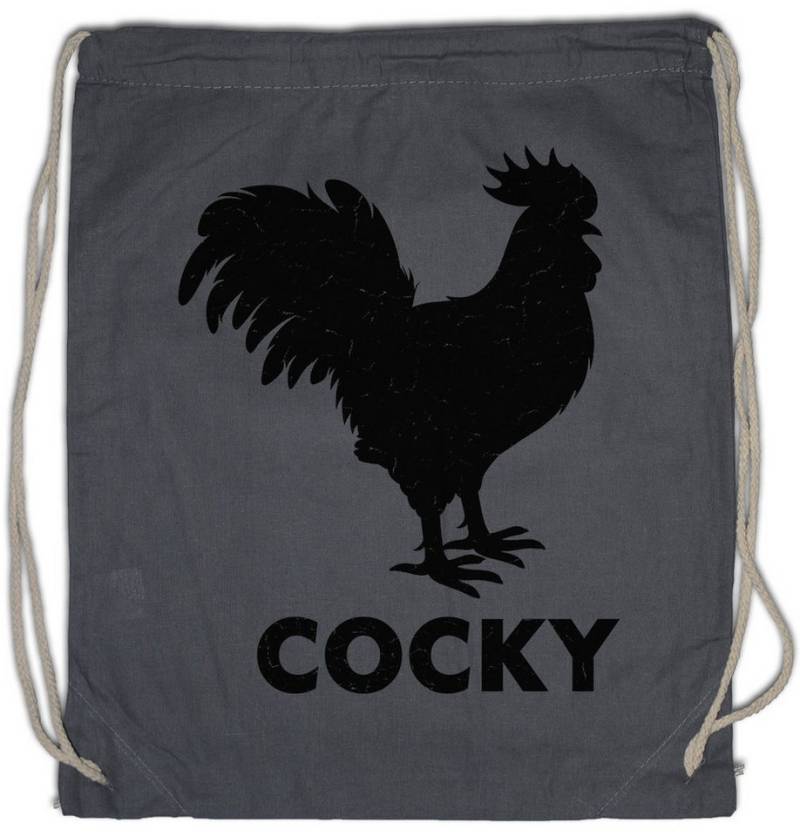 Urban Backwoods Turnbeutel Cocky II Turnbeutel Hahn Cock Rooster Stolz Man Arrogant Swagger (1-tlg), Confident Bold Fearless Alpha von Urban Backwoods