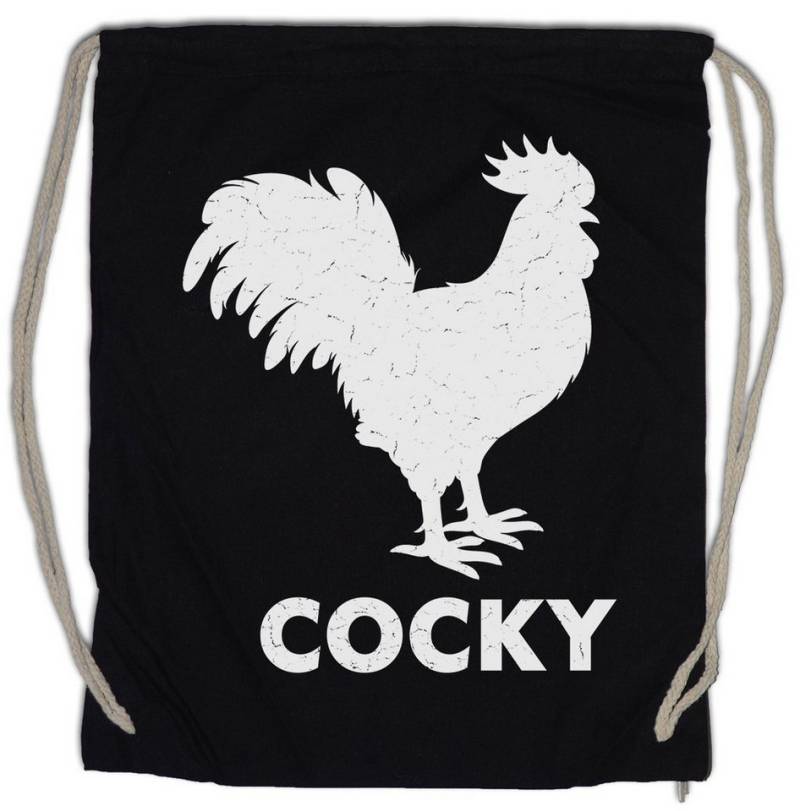 Urban Backwoods Turnbeutel Cocky II Turnbeutel Hahn Cock Rooster Stolz Man Arrogant Swagger (1-tlg), Confident Bold Fearless Alpha von Urban Backwoods