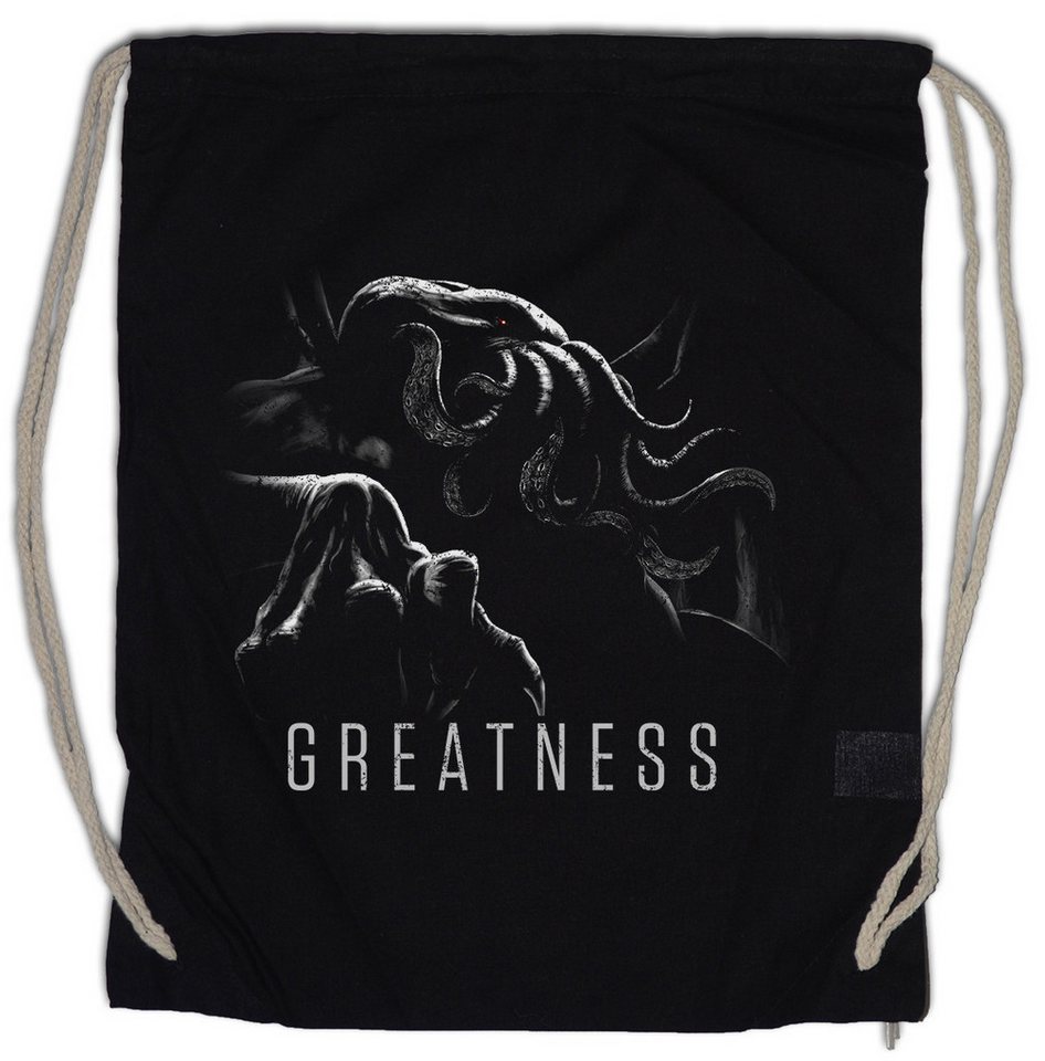 Urban Backwoods Turnbeutel Cthulhu Greatness Turnbeutel Call Monster Horror Arkham H. P. (1-tlg), Lovecraft Miskatonic R´LYEH University von Urban Backwoods