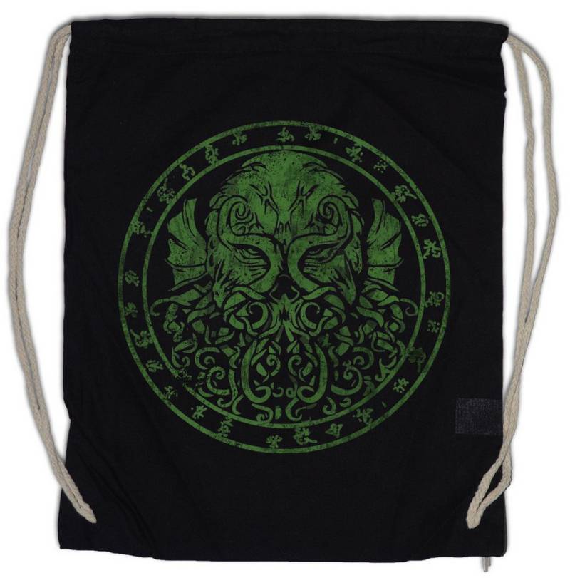 Urban Backwoods Turnbeutel Cthulhu Runes Turnbeutel Horror Arkham H. P. Lovecraft Miskatonic Call (1-tlg), of Sign Dunwich von Urban Backwoods