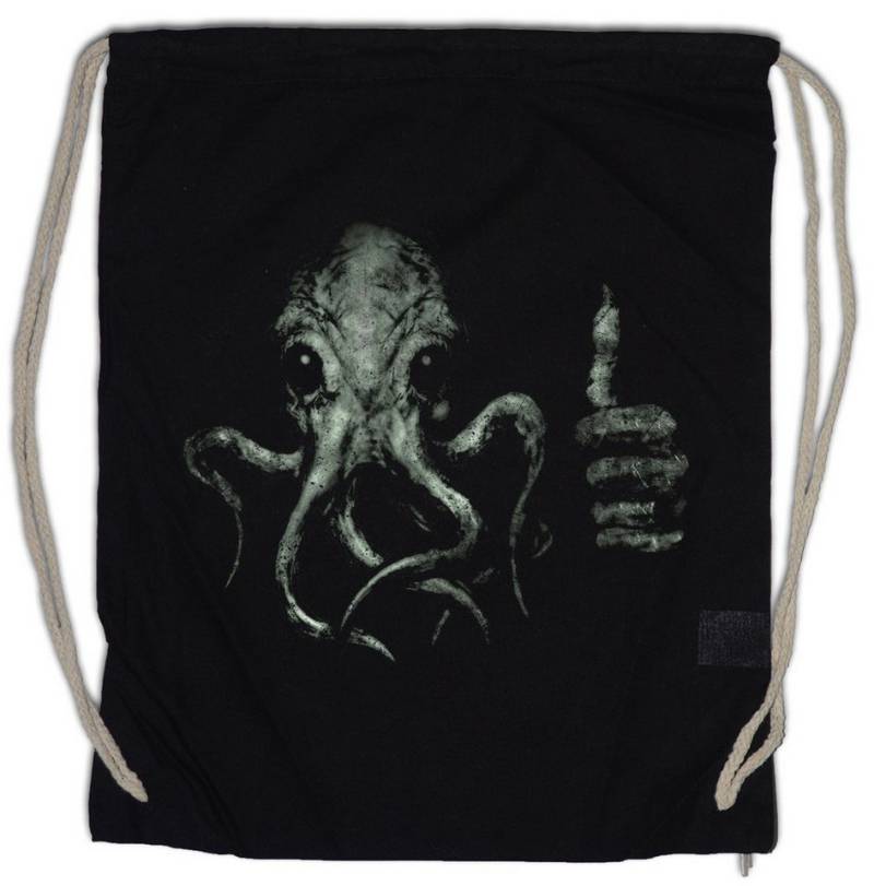 Urban Backwoods Turnbeutel Cthulhu Thumb Up Turnbeutel Wars Horror Arkham H. P. Lovecraft (1-tlg), Miskatonic R´LYEH University Antarctic von Urban Backwoods