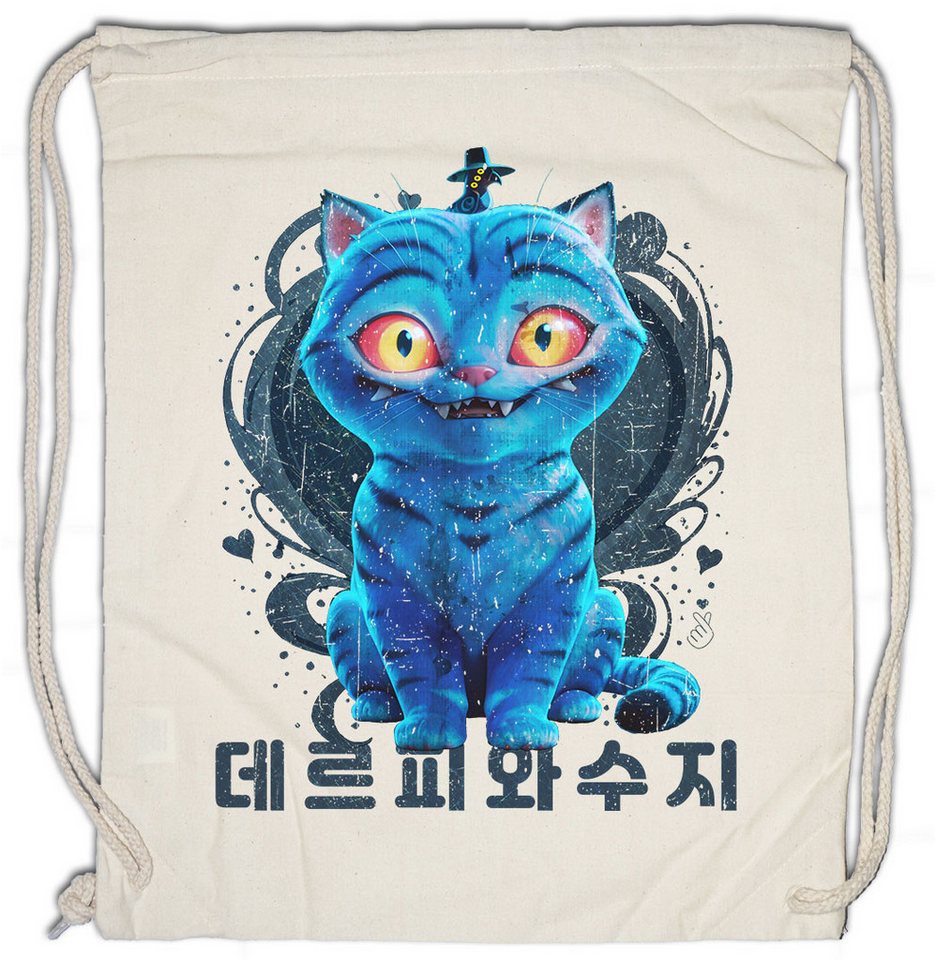 Urban Backwoods Turnbeutel Cute Anime Hunter Cat Turnbeutel Hunters KPop K-Pop Demon Derpy & (1-tlg), Sussie Musical Fantasy Huntr/x von Urban Backwoods