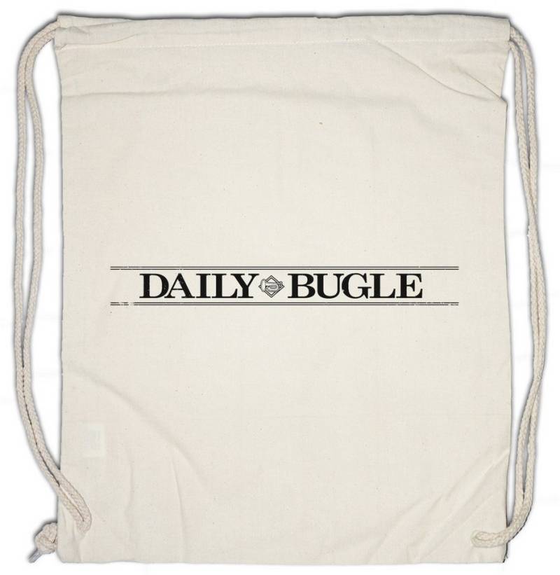 Urban Backwoods Turnbeutel Daily Bugle Logo Turnbeutel New York City Spider Die Cartoon Newspaper (1-tlg), Man Spinne Zeitung NYC von Urban Backwoods