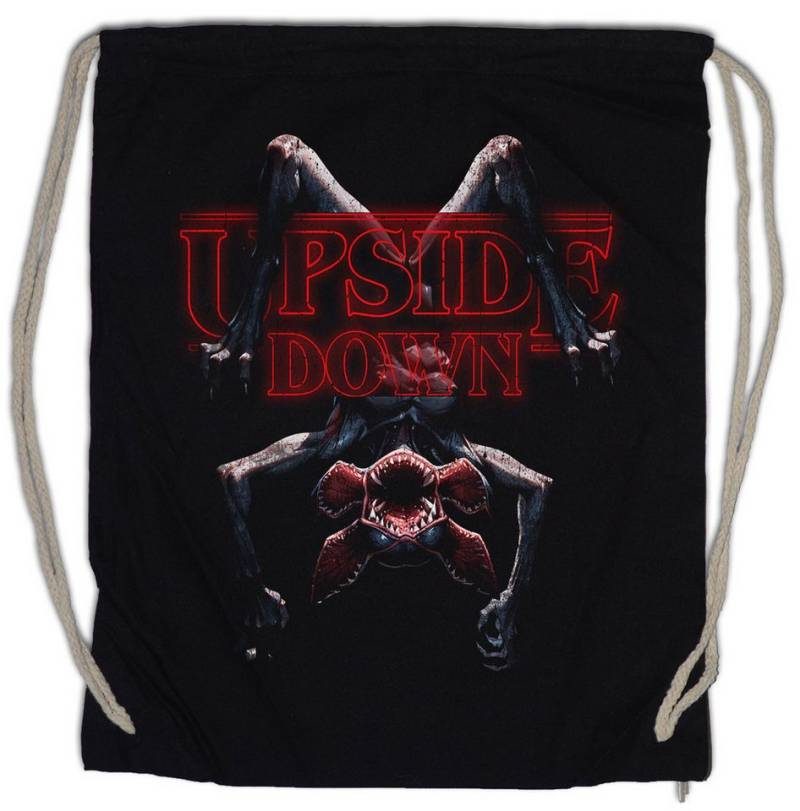 Urban Backwoods Turnbeutel Demo Down Turnbeutel Horror Things Eleven 80s Eighties Stranger Horror (1-tlg), Joyce Jane Kids Company von Urban Backwoods