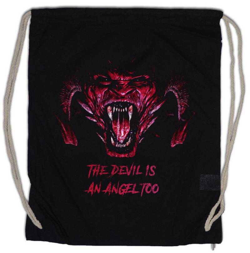 Urban Backwoods Turnbeutel Demon I Turnbeutel Pentagramm Dämon Satanismus Hölle Teufel Satan Hell (1-tlg), Satanism Pentagram Pentacle Symbol von Urban Backwoods