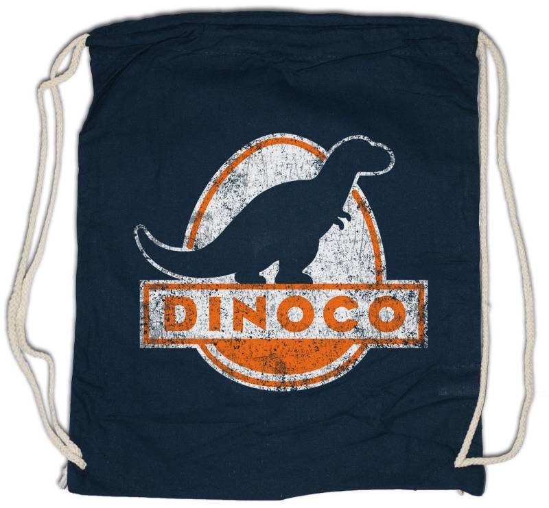 Urban Backwoods Turnbeutel Dinoco Logo II Turnbeutel Toy Oil Company Petrol Gas Station Story (1-tlg), Cars Tankstelle von Urban Backwoods