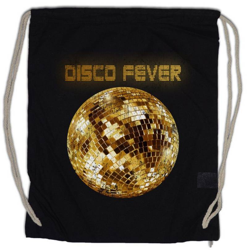 Urban Backwoods Turnbeutel Disco Light II Turnbeutel Music Musik Nerd Techno Indie Electro Wave (1-tlg), Hipster Club Rave Dance von Urban Backwoods