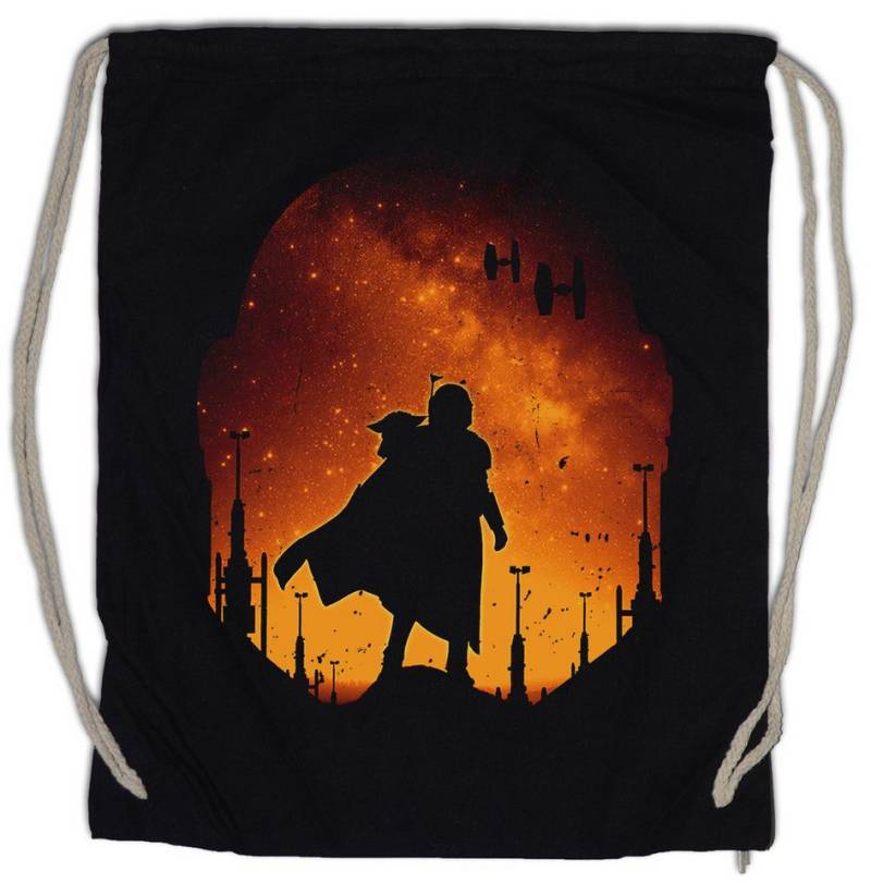 Urban Backwoods Turnbeutel Djarin Landscape Turnbeutel Star Din Rebel Mandalorian Wars Baby Yoda (1-tlg), X Grogu Wing Alliance von Urban Backwoods