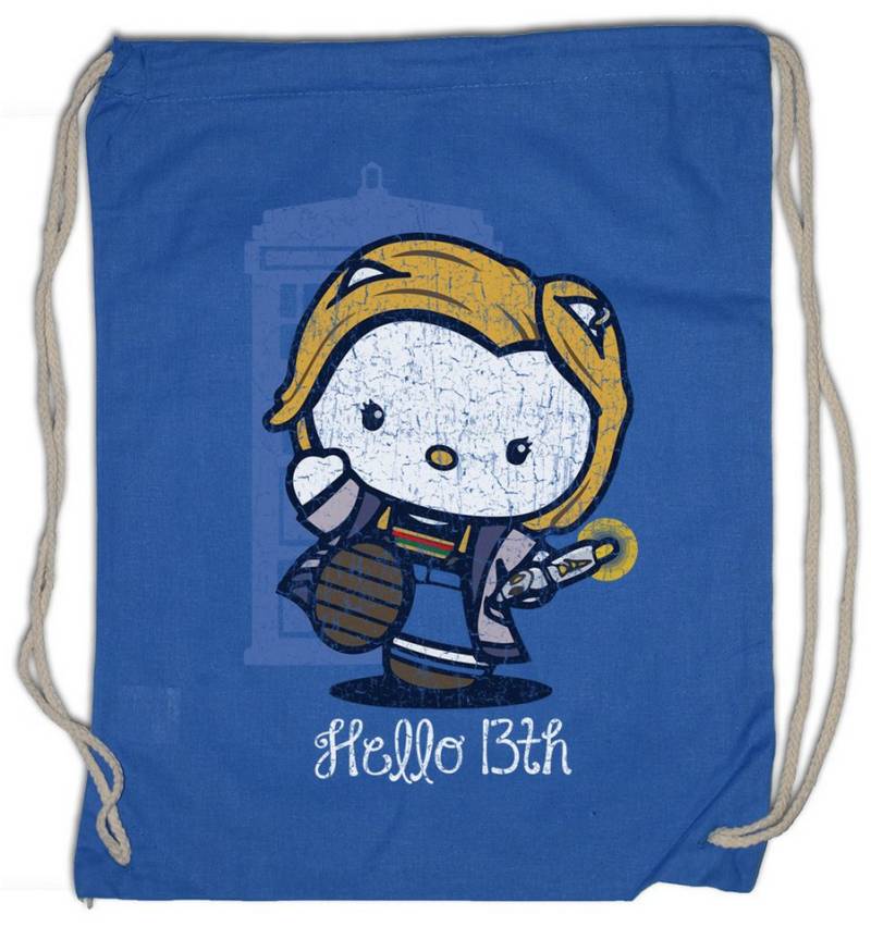 Urban Backwoods Turnbeutel Dr. Hello Turnbeutel Graham Yasmin Ryan Who Doc Doctor Doktor Dr. Fun (1-tlg), Telefonzelle Phone Booth Doctor von Urban Backwoods