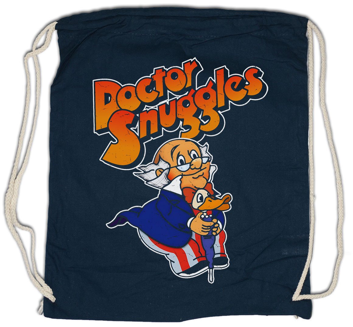 Urban Backwoods Turnbeutel Dr. Snuggles Turnbeutel Cartoon Comic Erfinder Inventor TV Series Show (1-tlg), 80s 70s Retro Vintage von Urban Backwoods