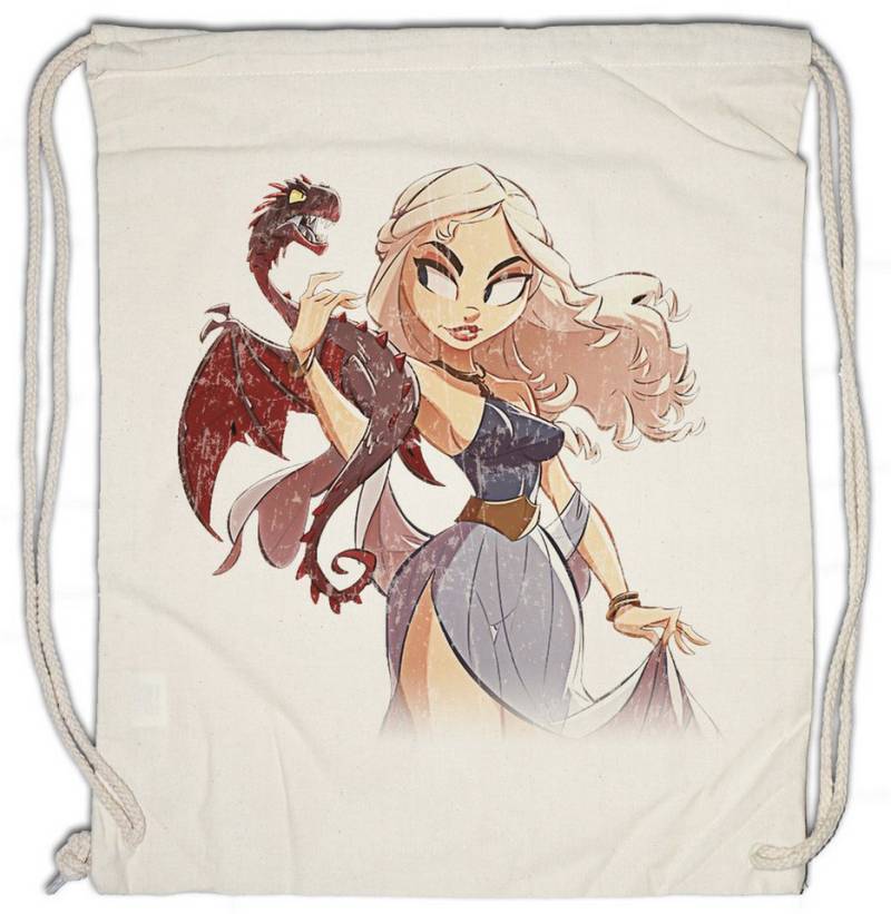 Urban Backwoods Turnbeutel Dragon Comic Girl Turnbeutel Game Of Symbol Thrones Winter Coming (1-tlg), Anime House Stark Daenerys von Urban Backwoods