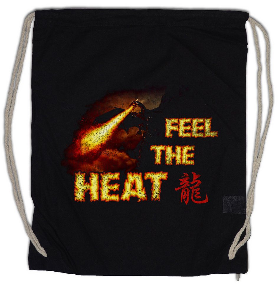 Urban Backwoods Turnbeutel Dragon II Turnbeutel Drache Fantasy RPG Role Play Dungeons Tattoo (1-tlg), Dragons Drachen Monster Asia von Urban Backwoods